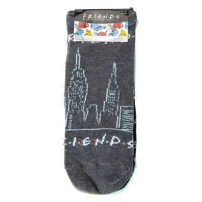 5-pack friends™ ladies ankle socks