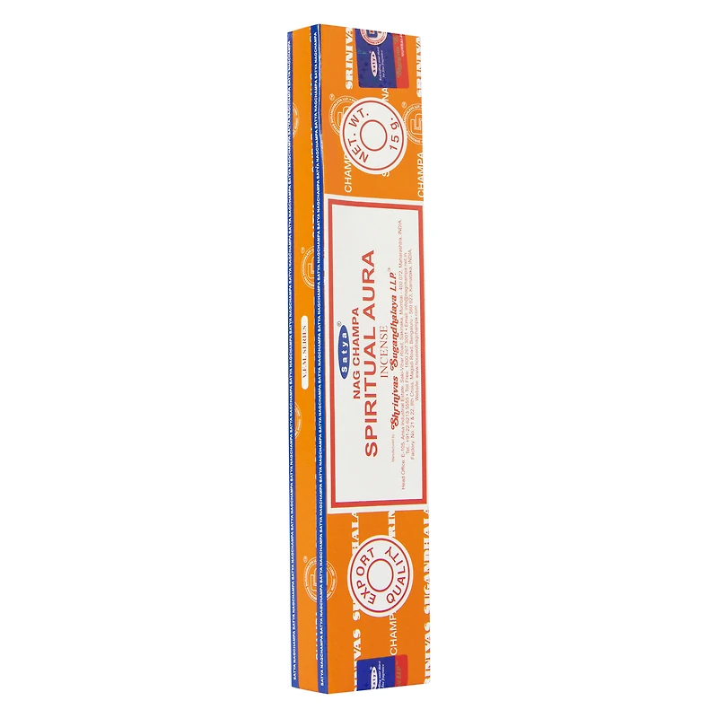 Satya® Nag Champa incense - Spiritual Aura