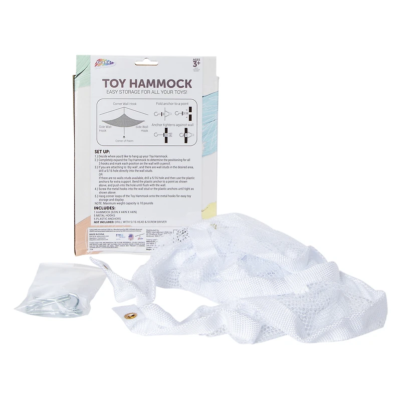 Toy Storage Hammock 62in x 44in