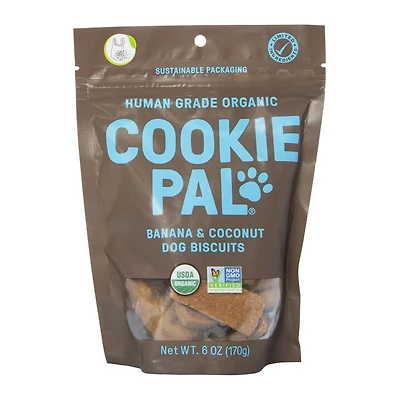cookie pal® human grade organic dog biscuits 6oz