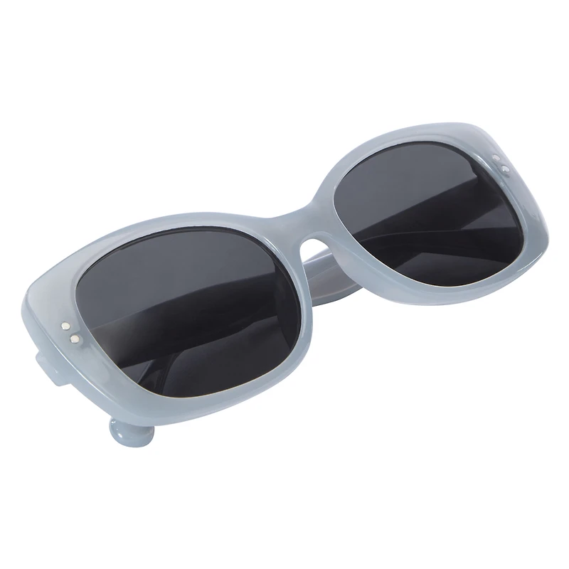 ladies chunky oval sunglasses