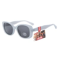 ladies chunky oval sunglasses