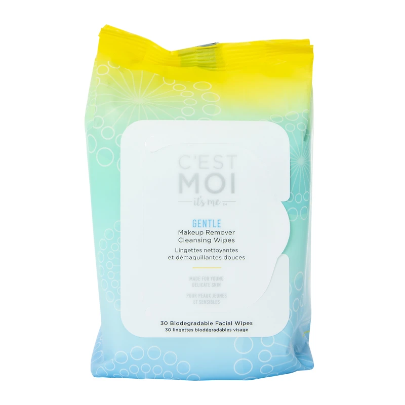 c’est moi it’s me™ gentle makeup remover cleansing wipes 30-count
