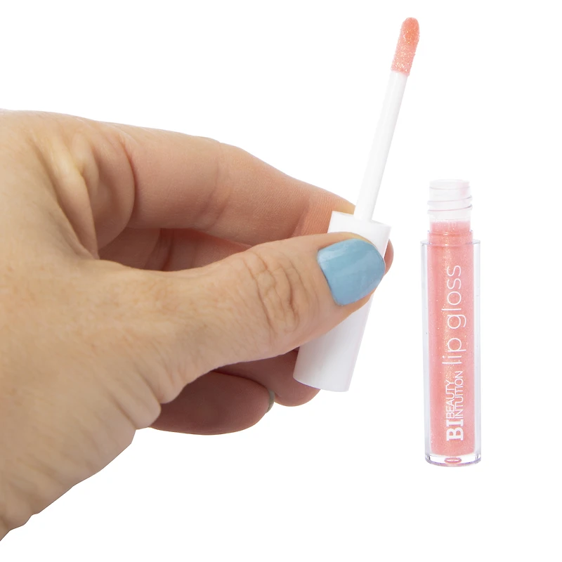 beauty intuition glowing lips 10-piece lip gloss set