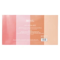 beauty intuition glowing lips 10-piece lip gloss set