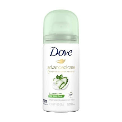 dove® advanced care dry spray + go fresh antiperspirant deodorant 1oz