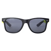 Mens Contrast Wayfarer Sunglasses - Yellow