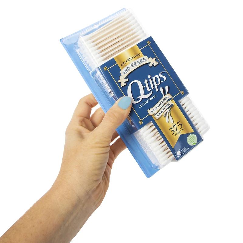 q-tips® 375-count cotton swabs