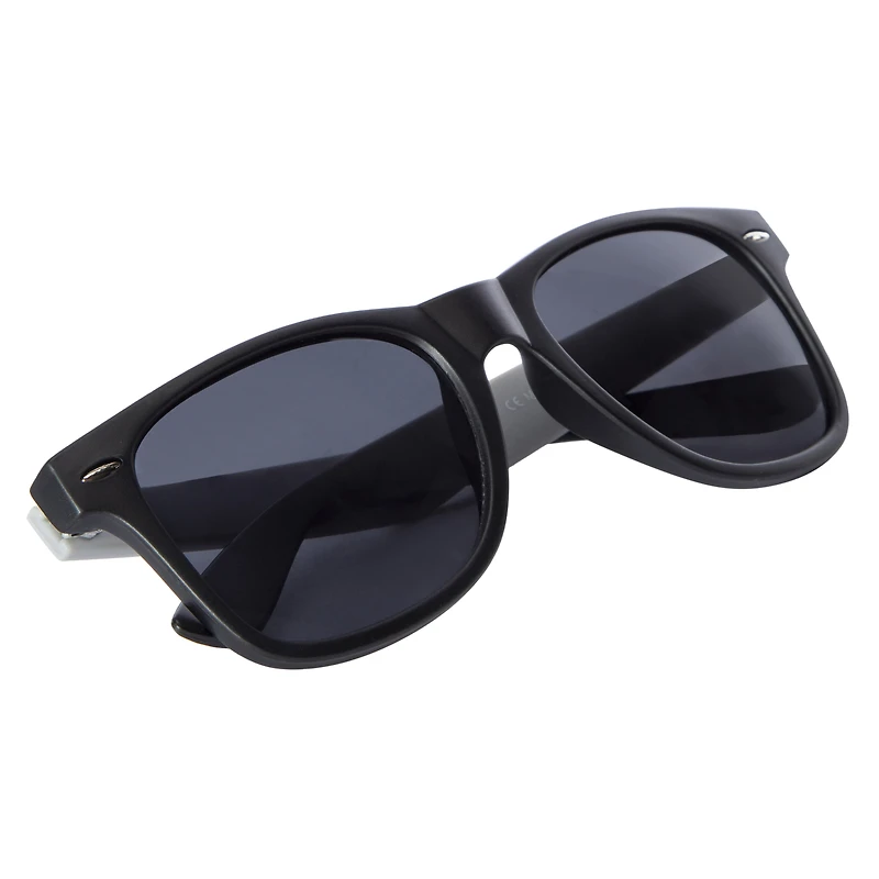 mens contrast wayfarer sunglasses