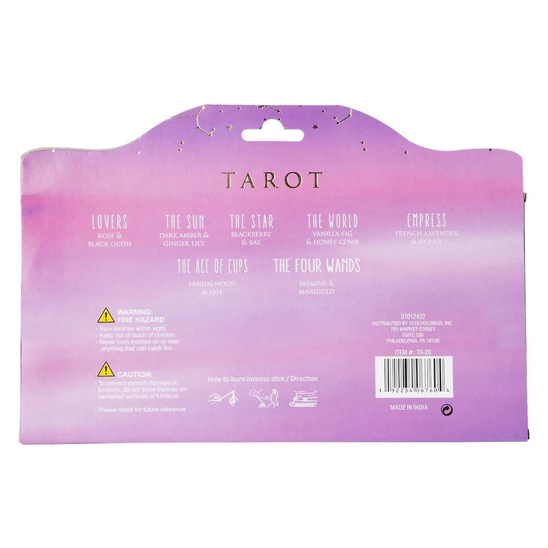 tarot incense variety pack 70-count