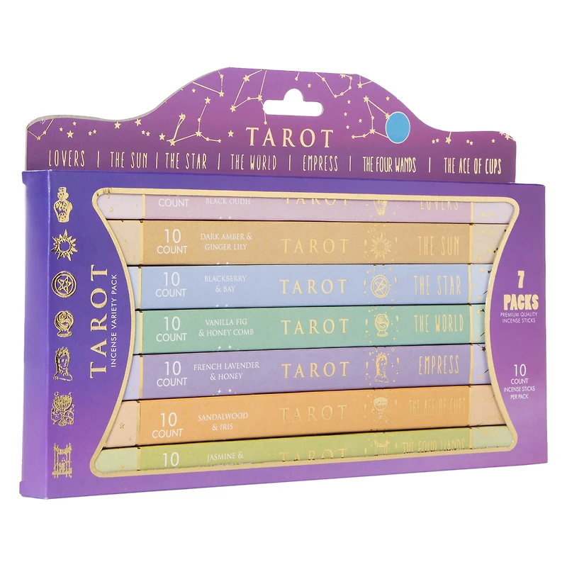 tarot incense variety pack 70-count