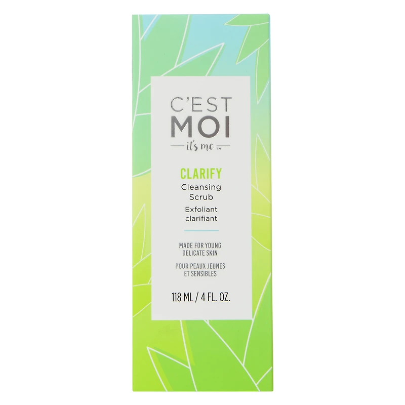 c’est moi it’s me™ clarify cleansing scrub 4oz