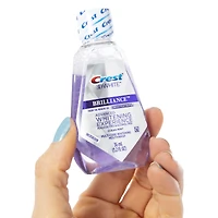crest® 3D white™ brilliance™ mouthwash 1.2oz travel size