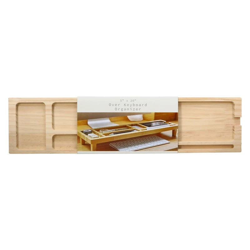Over Keyboard Desk Organizer 5in X 20in