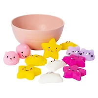 silly mochi cereal 14-piece toy set