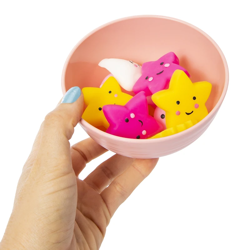 silly mochi cereal 14-piece toy set