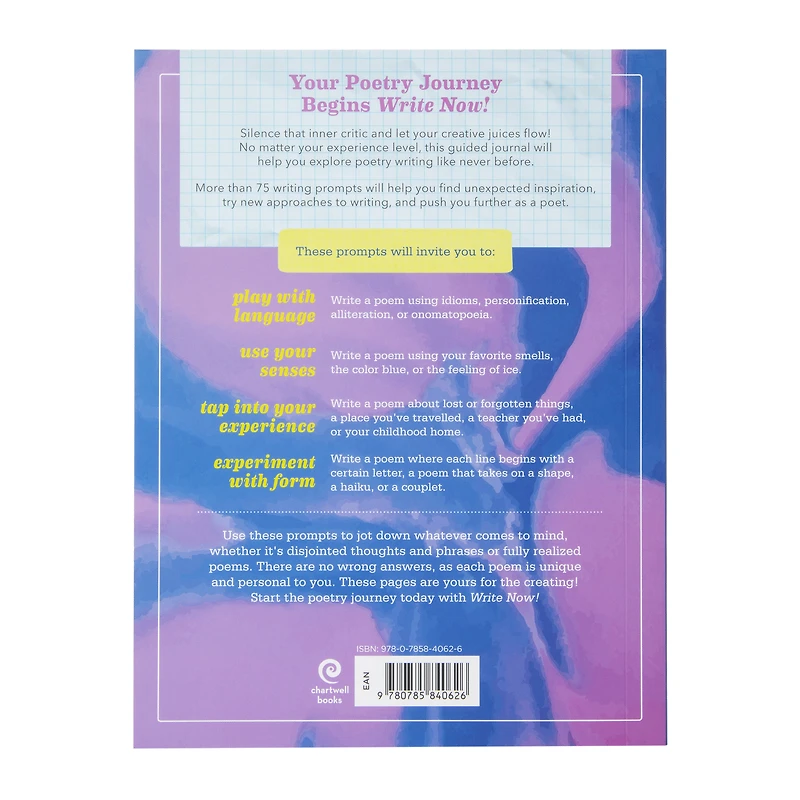 write now! poetry: a guided poetry journal