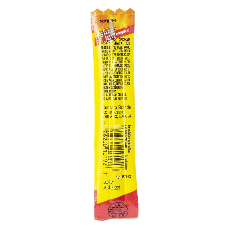 slim jim® original smoked snack stick 0.28oz