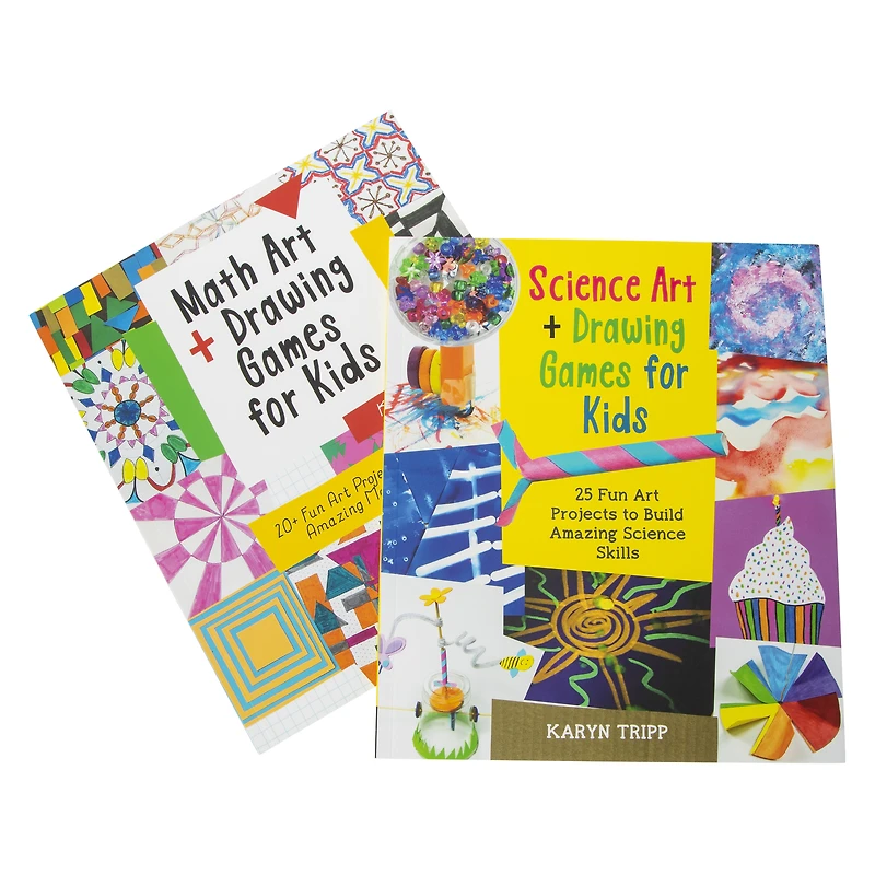 science & math art 2-book bundle