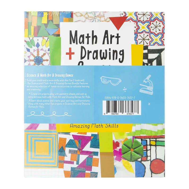 science & math art 2-book bundle