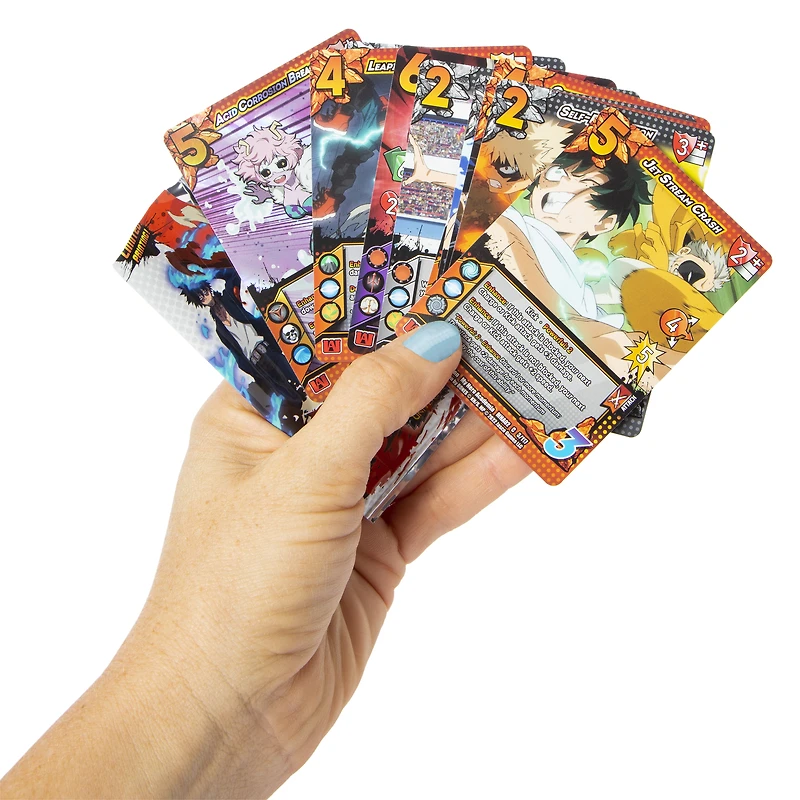 my hero academia™ crimson rampage collectible card game 10-pack