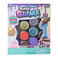 mix n' twist super slime set 12-count