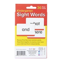 ABCmouse kindergarten sight words flash cards 36-count