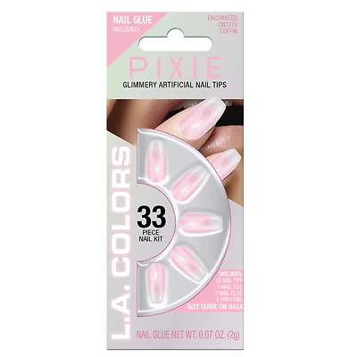 L.A. Colors® Pixie 33-Piece Nail Tips Kit