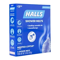 halls® shower melts mentho-lyptus® 3-count