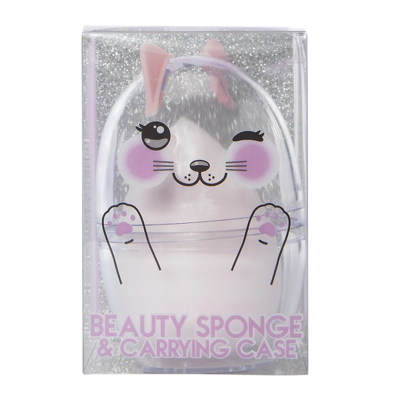 beauty sponge & carrying case