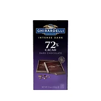 ghiradelli® intense dark 72% cacao chocolate bar 3.5oz