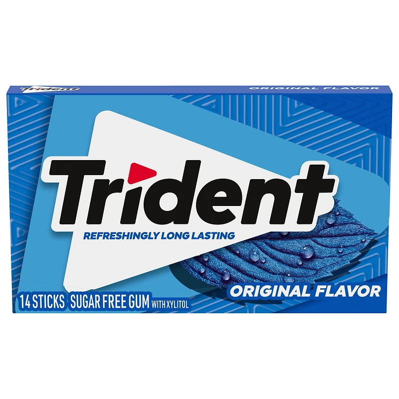 trident® original flavor sugar-free gum - 14 sticks
