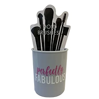 Decorative Makeup Brush Holder - 'Perfectly Fabulous'