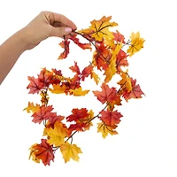 5ft fall leaf garland