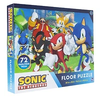 sonic the hedgehog™ floor jigsaw puzzle 72-pieces