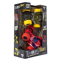 tumbling stunt truck toy 2-piece set