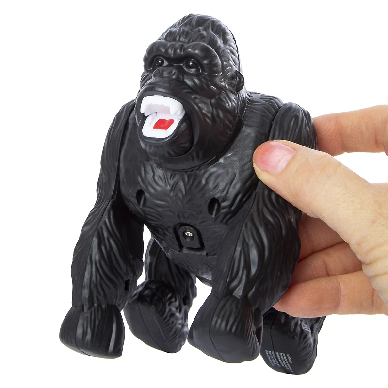 walking gorilla battery operated toy 6in