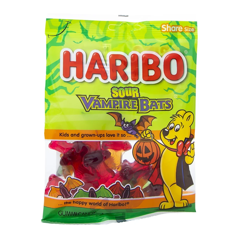 haribo® halloween sour gummi vampire bats 4oz