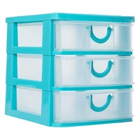 stackable 3-drawer mini organizer 7.5in x 6.3in