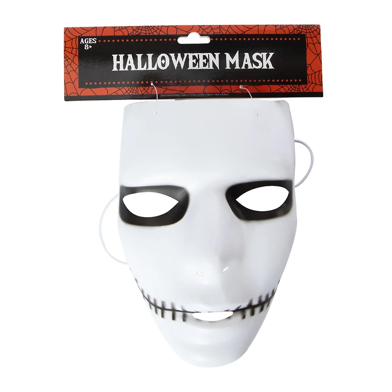 halloween mask 10in x 7.5in