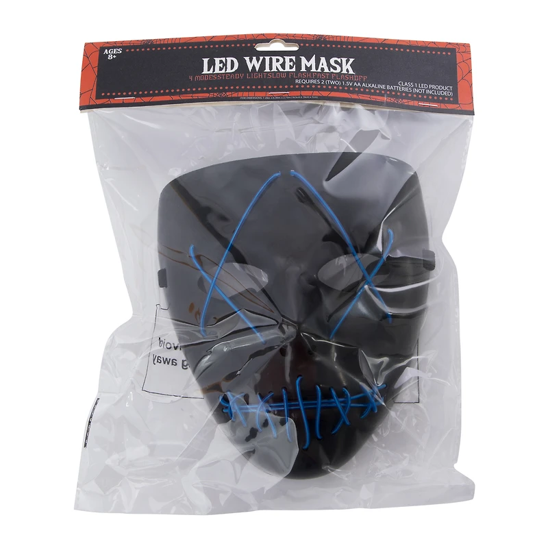 halloween LED costume mask