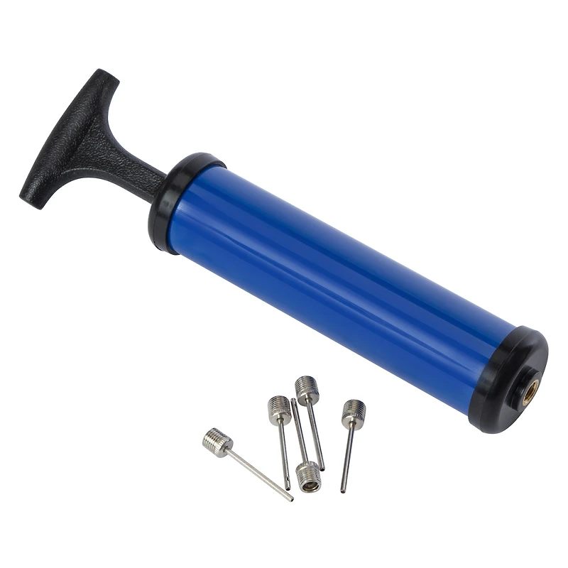 basketball pump w/ 5 needles