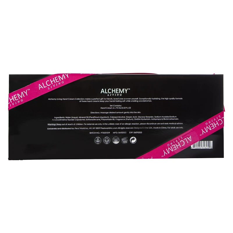 alchemy living™ 6-piece hand cream gift set