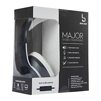 duotone wired stereo headphones with microphone