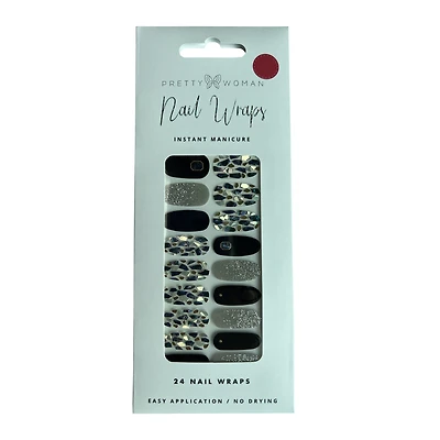Pretty Woman Nail Wraps 24-Piece