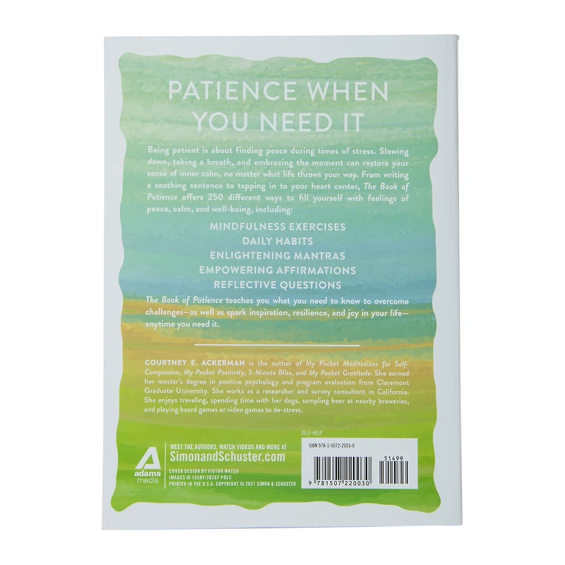 the book of patience by courtney e. ackerman