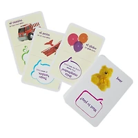 spanish basic words flashcards 36-count