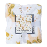 checker illusion plush throw blanket 50in x 60in