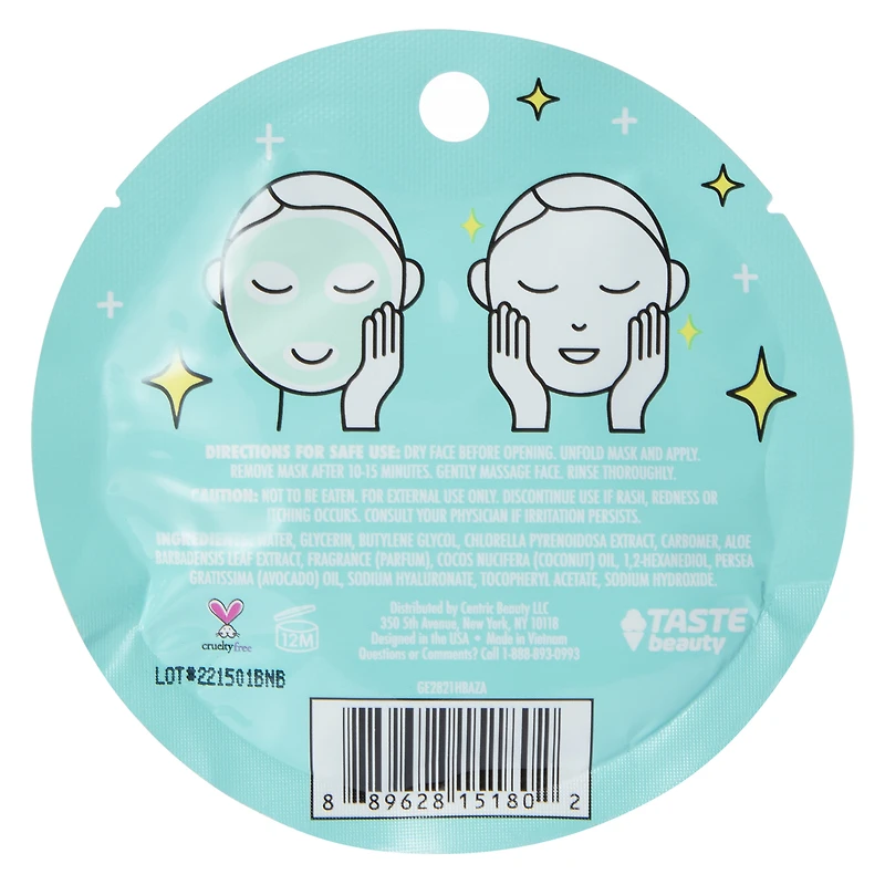 Holiday Scented Face Mask 0.67oz - Peppermint Mocha