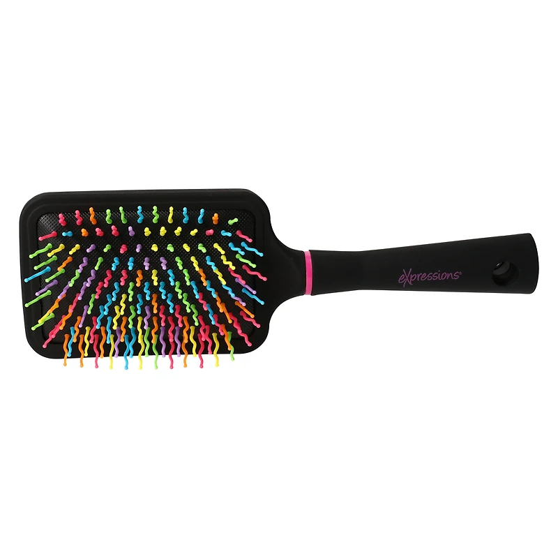 Expressions® Squiggle Paddle Hair Brush